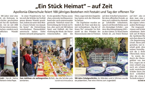 100-jähriges Jubiläum / Tag der offenen Tür