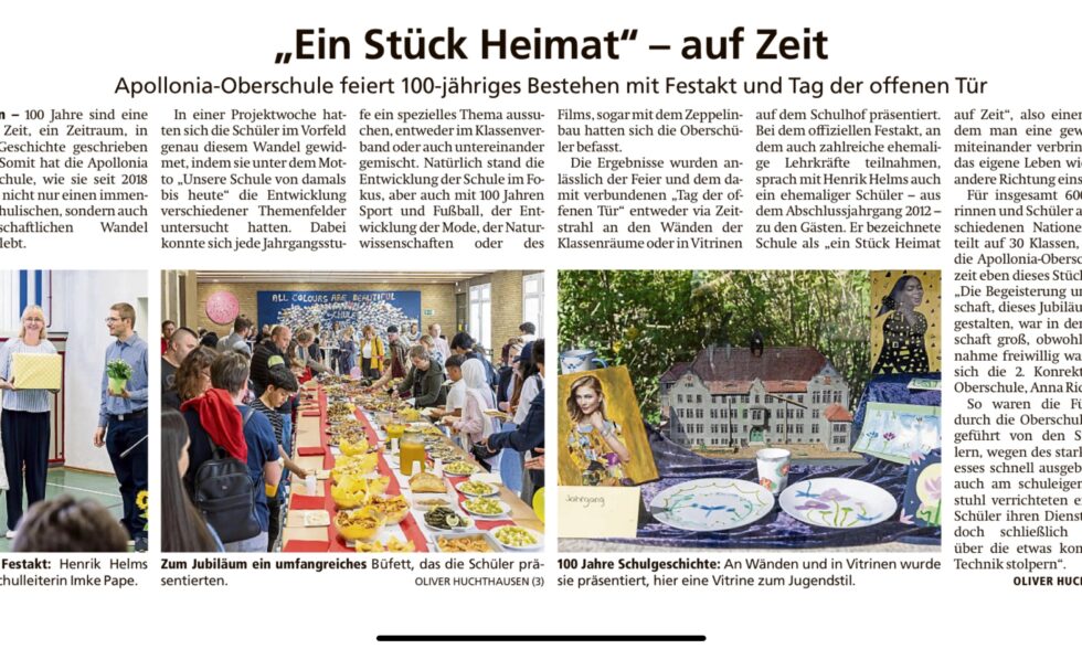 100-jähriges Jubiläum / Tag der offenen Tür
