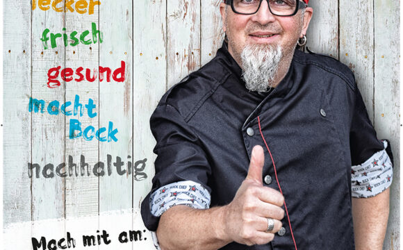 Sternekoch Stefan Marquardt bringt am 27. und 28.10. frischen Wind und gesunde Ernährung an die Apollonia Oberschule Uelzen