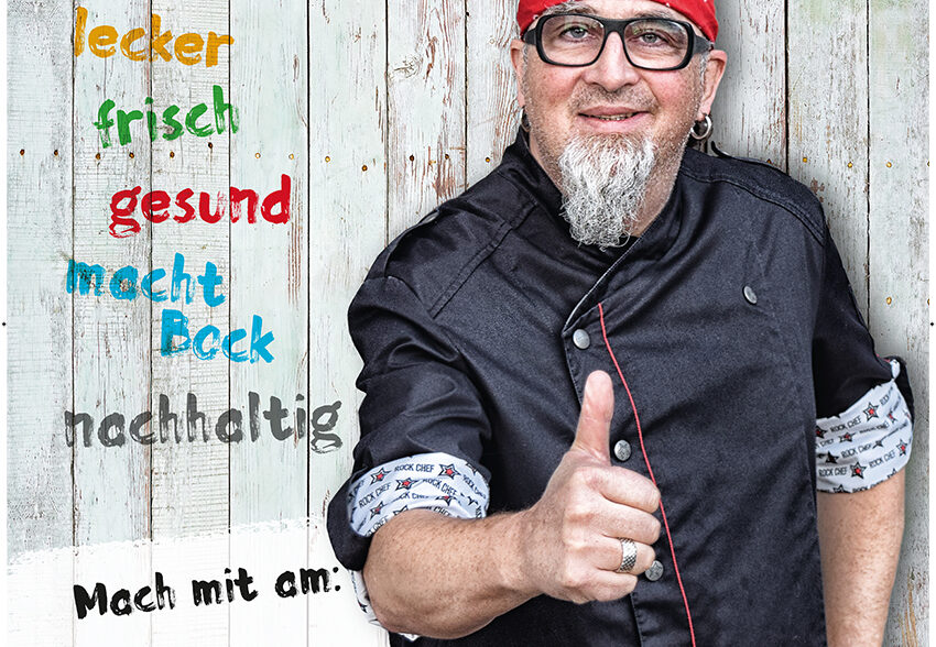 Sternekoch Stefan Marquardt bringt am 27. und 28.10. frischen Wind und gesunde Ernährung an die Apollonia Oberschule Uelzen